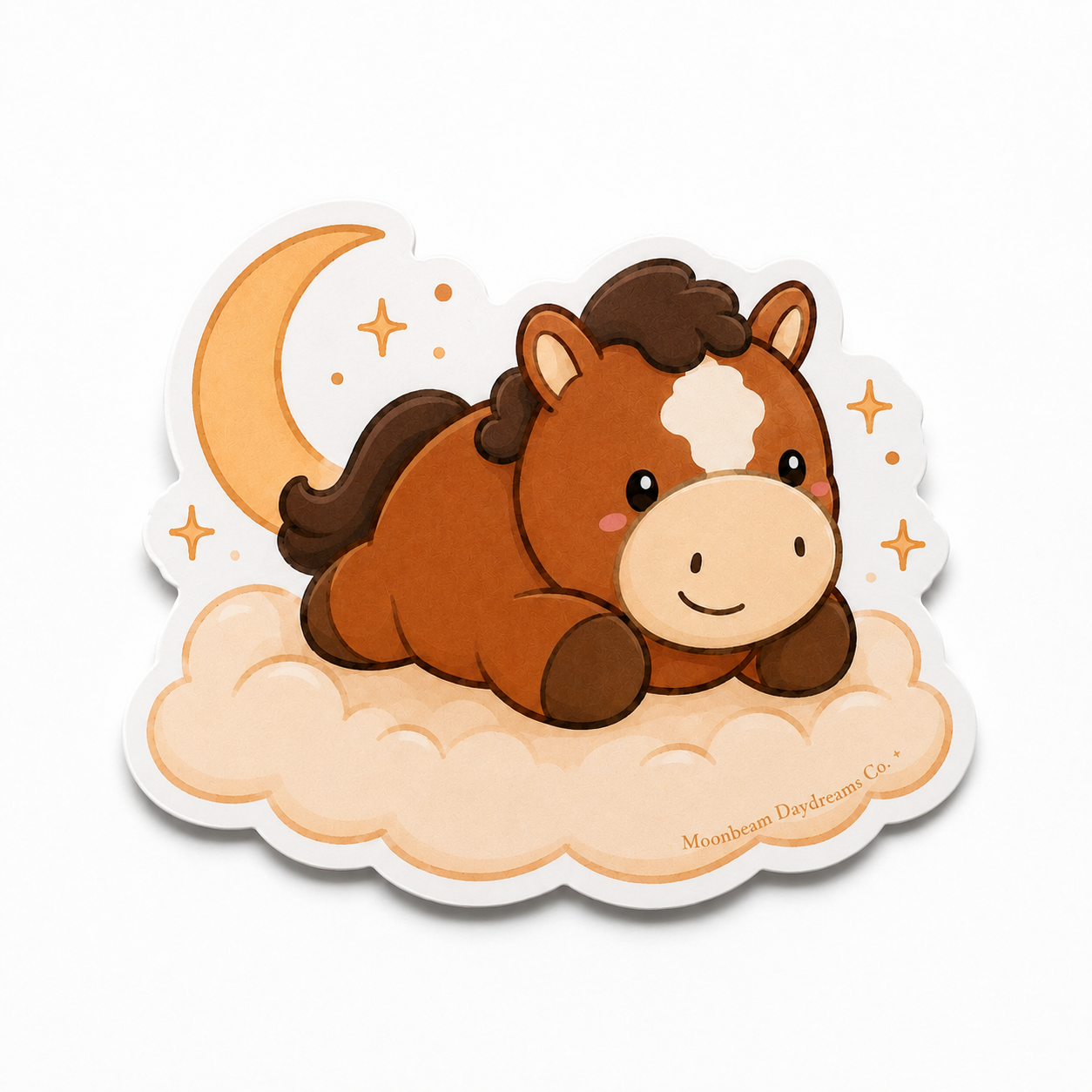 Moonbeam the Horse Sticker
